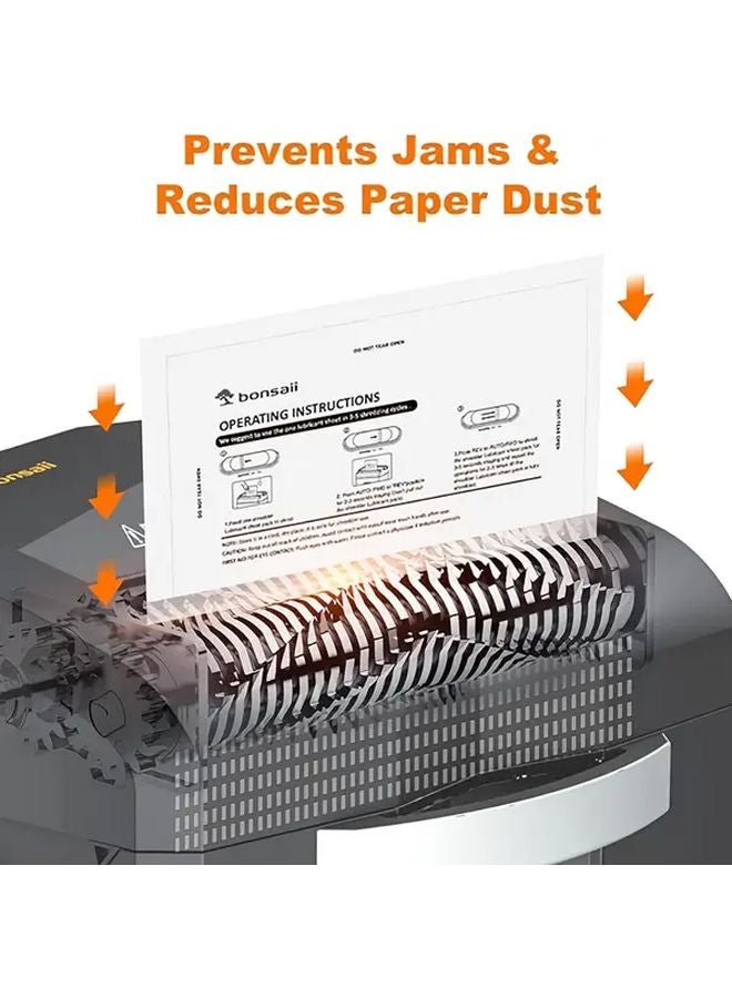 6 أوراق ماكينة تمزيق الورق مجموعة صيانة تزييت وشحذ تقلل الضوضاء وتطيل عمر الشفرة - Image 3